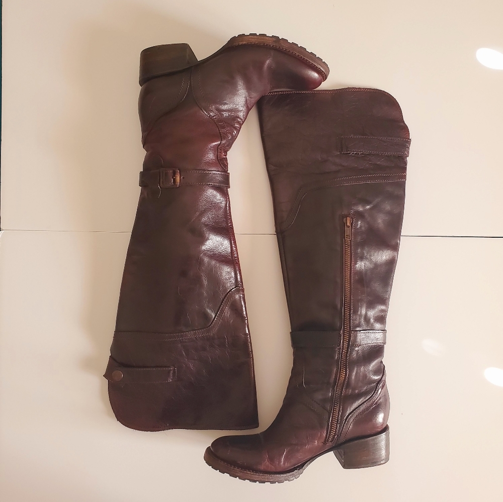 FREEBIRD by Steven Quebec boots sz 7 - Picture 4 of 13